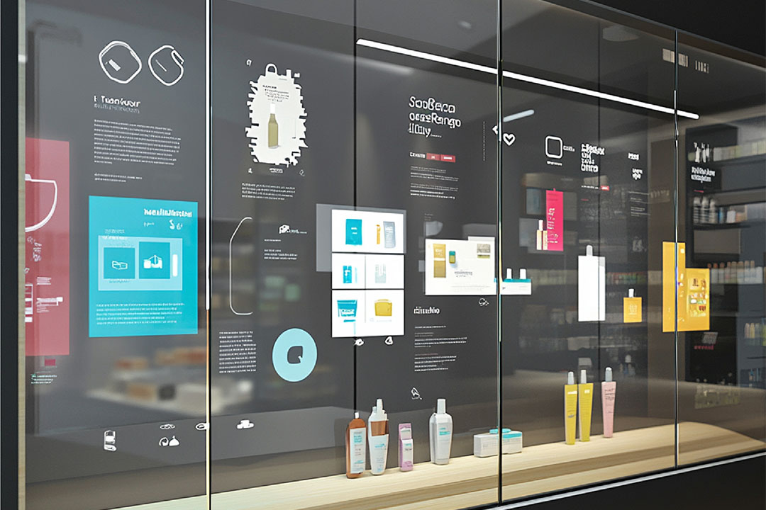 informative-product-displays-with-text-graphics